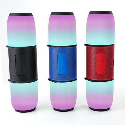 Waterproof Bluetooth Speaker with Dual Speakers & FM