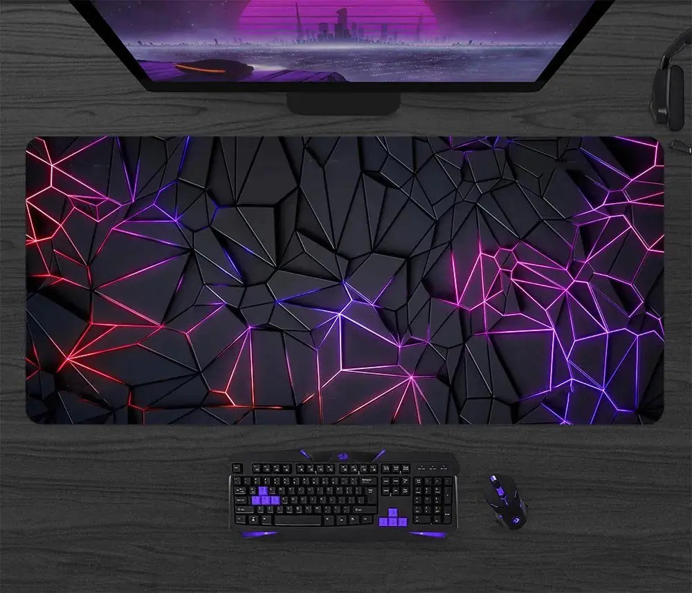 Tech Pattern Mouse Pad
